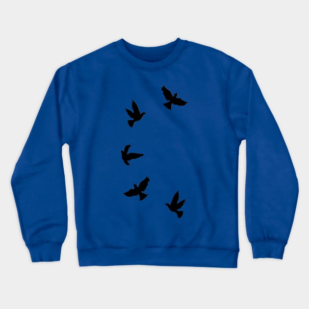 Birds Crewneck Sweatshirt by paulusjart